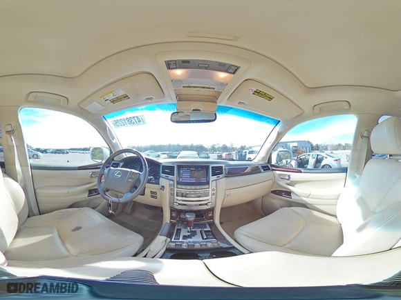 2014 Lexus LX 570 with VIN JTJHY7AX1E4156612, listed as a Copart auction lot 47381225 with NaN miles and Salvage Title. Bid and sale history available at carsss.com. Image 15.