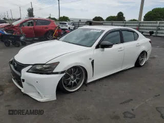 2013 Lexus GS 350 z VIN JTHBE1BL8D5015344, wystawiony jako Copart lot #56257925 z przebiegiem 121 804 mil mil oraz Szkoda całkowita • Salvage title. Historia ofert i sprzedaży dostępna na DreamBid. Obrazek 1.