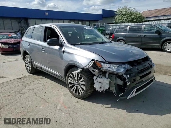 2020 Mitsubishi Outlander ES with VIN JA4AZ3A35LZ026088, listed as a Copart auction lot 56233315 with 90,636 mi miles and Salvage title. Bid and sale history available at DreamBid. Image 14.