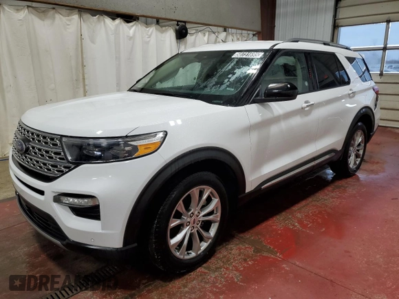 2024 Ford Explorer Limited with VIN 1FMSK8FH8RGA28269, listed as a Copart auction lot 50731695 with 35,332 mi miles and Clean Title. Bid and sale history available at carsss.com. Image 1.