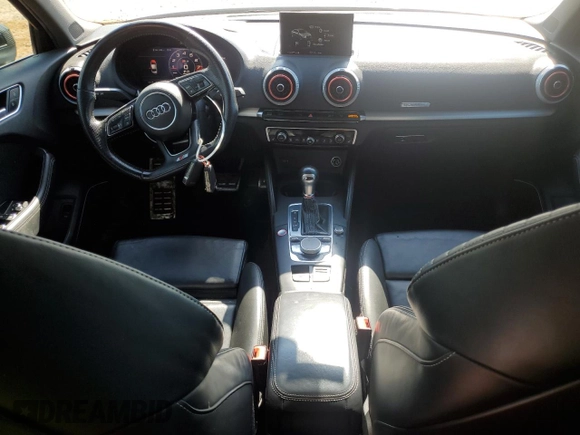 2017 Audi S3 Premium Plus with VIN WAUB1GFF7H1025846, listed as a Copart auction lot 51929425 with 107,558 mi miles and Clean Title. Bid and sale history available at carsss.com. Image 8.