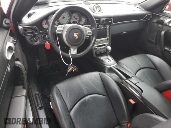2007 Porsche 911 Turbo with VIN WP0AD29967S785001, listed as a Copart auction lot 81401694 with Not Provided miles and Salvage Title. Bid and sale history available at DreamBid. Image 8.