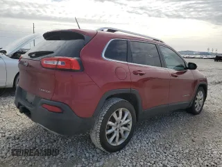 2014 Jeep Cherokee Limited with VIN 1C4PJLDS5EW163904, listed as a Copart auction lot 45061285 with 136,231 mi miles and Clean Title. Bid and sale history available at carsss.com. Image 3.