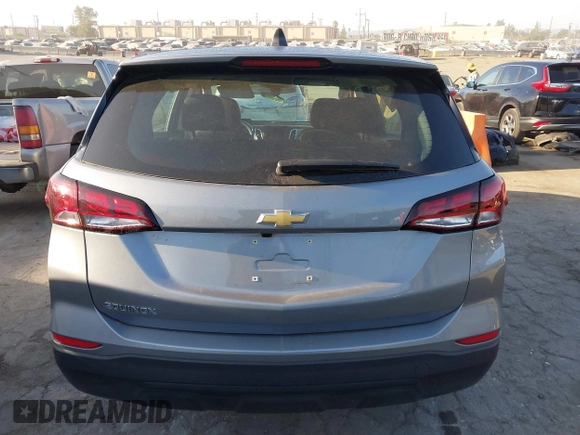 2024 Chevrolet Equinox LS with VIN 3GNAXHEGXRL166151, listed as a IAAI auction lot 40159848 with 8,210 mi miles and . Bid and sale history available at DreamBid. Image 17.