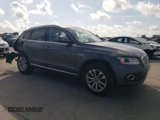 2017 Audi Q5 Premium with VIN WA1C2AFP9HA081470, listed as a Copart auction lot 54559155 with 81,025 mi miles and Salvage title. Bid and sale history available at DreamBid. Image 4.