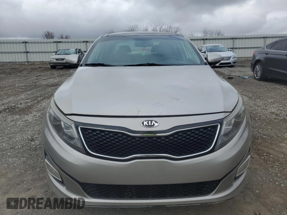 2015 Kia Optima EX with VIN 5XXGN4A7XFG431231, listed as a Copart auction lot 49119295 with 155,055 mi miles and Salvage Title. Bid and sale history available at carsss.com. Image 5.