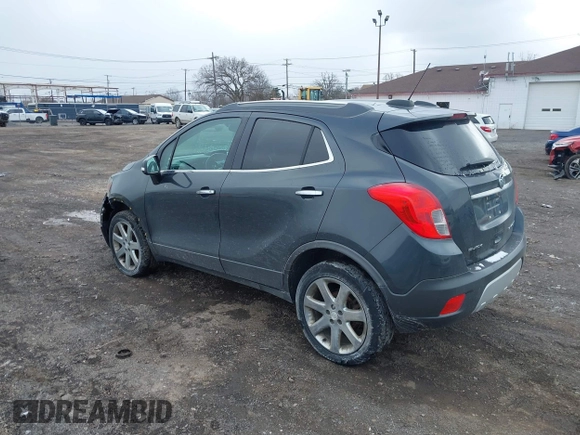 2016 Buick Encore Leather with VIN KL4CJGSB8GB545762, listed as a IAAI auction lot 41957024 with 142,216 mi miles and . Bid and sale history available at carsss.com. Image 3.