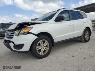 2012 Hyundai Santa Fe GLS with VIN 5XYZG3AB6CG102504, listed as a Copart auction lot 51894895 with 210,860 mi miles and Salvage Title. Bid and sale history available at carsss.com. Image 1.