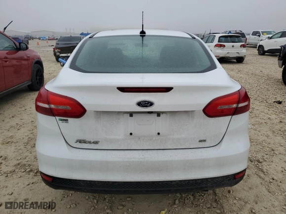2018 Ford Focus SE with VIN 1FADP3F22JL207518, listed as a Copart auction lot 43001325 with 51,919 mi miles and Clean Title. Bid and sale history available at carsss.com. Image 6.