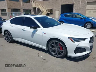 2023 Acura TLX Type S with VIN 19UUB7F9XPA000295, listed as a IAAI auction lot 42174166 with 58,853 mi miles and . Bid and sale history available at DreamBid. Image 1.