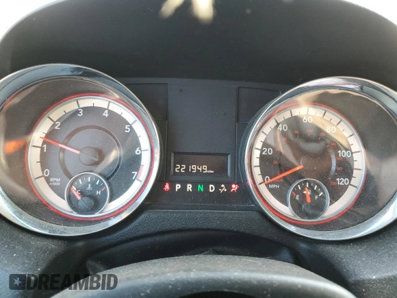 2014 Ram Cargo Van Tradesman with VIN 2C4JRGAG2ER353075, listed as a Copart auction lot 75859434 with 221,949 mi miles and Salvage Title. Bid and sale history available at carsss.com. Image 9.