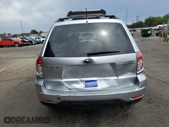 2012 Subaru Forester X Premium with VIN JF2SHBDC9CG422928, listed as a Copart auction lot 58148675 with 57,652 mi miles and Salvage title. Bid and sale history available at DreamBid. Image 6.