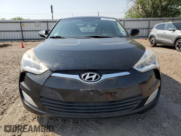 2017 Hyundai Veloster Value Edition with VIN KMHTC6AD8HU321437, listed as a Copart auction lot 51424715 with 59,018 mi miles and Salvage Title. Bid and sale history available at carsss.com. Image 5.