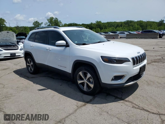 2020 Jeep Cherokee High Altitude with VIN 1C4PJMDXXLD637095, listed as a Copart auction lot 58930435 with 49,305 mi miles and Salvage title. Bid and sale history available at DreamBid. Image 4.