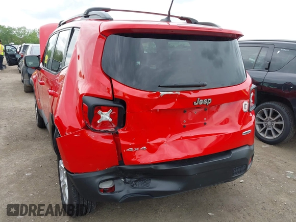 2017 Jeep Renegade Latitude z VIN ZACCJBBB2HPF86999, wystawiony jako IAAI lot #42203107 z przebiegiem 103 348 mil mil oraz . Historia ofert i sprzedaży dostępna na DreamBid. Obrazek 6.