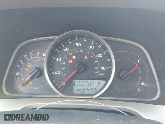 2014 Toyota RAV4 LE with VIN 2T3ZFREV1EW075503, listed as a IAAI auction lot 42591812 with 265,426 mi miles and . Bid and sale history available at DreamBid. Image 7.