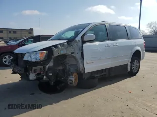 2016 Dodge Grand Caravan SXT with VIN 2C4RDGCG6GR396643, listed as a Copart auction lot 43816165 with 96,588 mi miles and Salvage Title. Bid and sale history available at carsss.com. Image 1.