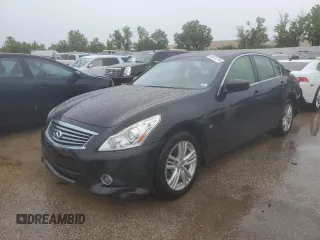 2015 Infiniti Q40 with VIN JN1CV6AR3FM520034, listed as a Copart auction lot 62925714 with 89,337 mi miles and Salvage Title. Bid and sale history available at carsss.com. Image 1.