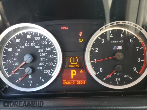 2011 BMW M3 with VIN WBSDX9C52BE584196, listed as a Copart auction lot 69002214 with 93,419 mi miles and Salvage Title. Bid and sale history available at carsss.com. Image 9.