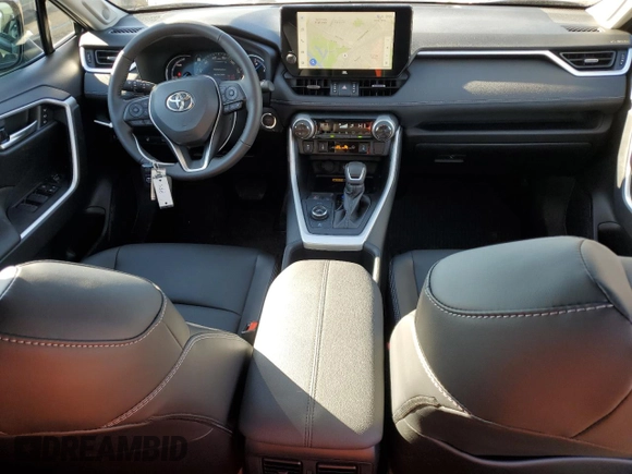 2024 Toyota RAV4 Hybrid XLE Premium with VIN 2T3B6RFV9RW076517, listed as a Copart auction lot 44642775 with 3,671 mi miles and Salvage Title. Bid and sale history available at carsss.com. Image 8.