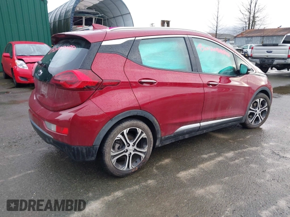 2020 Chevrolet Bolt EV Premier with VIN 1G1FZ6S00L4106244, listed as a IAAI auction lot 41276717 with 1 mi miles. Bid and sale history available at carsss.com. Image 4.