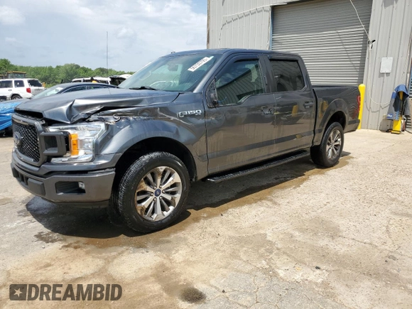 2019 Ford F-150 XL with VIN 1FTEW1CP3KFC96604, listed as a Copart auction lot 56730795 with 140,908 mi miles and Salvage title. Bid and sale history available at DreamBid. Image 1.