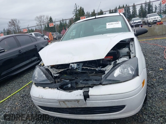 2004 Ford Focus ZTS with VIN 1FAFP38Z34W137002, listed as a IAAI auction lot 41867443 with 185,862 mi miles and . Bid and sale history available at carsss.com. Image 12.