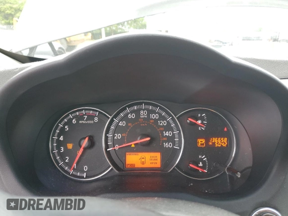 2010 Nissan Maxima SV with VIN 1N4AA5AP9AC861886, listed as a Copart auction lot 60562775 with 136,658 mi miles and Salvage title. Bid and sale history available at DreamBid. Image 9.