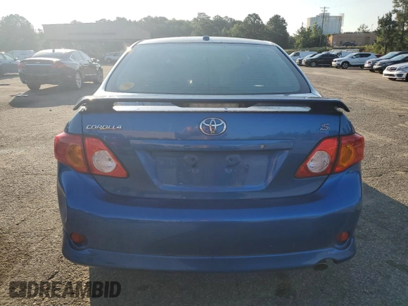 2010 Toyota Corolla with VIN 2T1BU4EE5AC515804, listed as a Copart auction lot 61585025 with 198,026 mi miles and Salvage title. Bid and sale history available at DreamBid. Image 6.