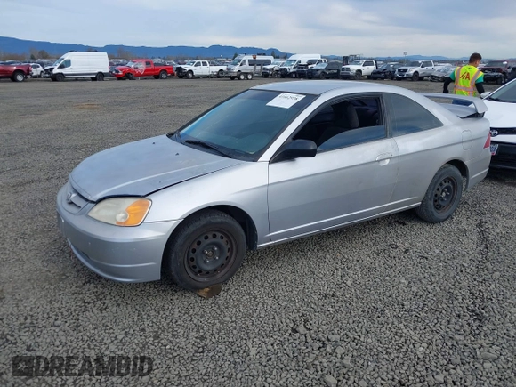 2003 Honda Civic LX with VIN 1HGEM21593L008943, listed as a IAAI auction lot 41662938 with 286,705 mi miles and . Bid and sale history available at DreamBid. Image 2.