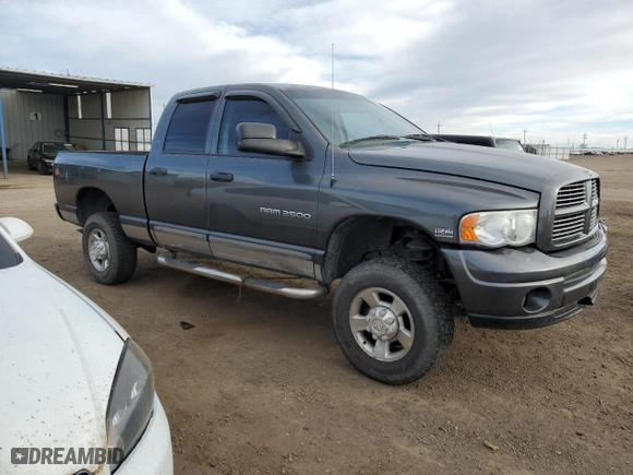 2004 Dodge Ram 2500 SLT with VIN 3D7KU28D74G106727, listed as a Copart auction lot 49052235 with 247,909 mi miles and Salvage Title. Bid and sale history available at carsss.com. Image 4.