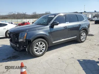 2020 Kia Telluride LX with VIN 5XYP24HCXLG090741, listed as a Copart auction lot 48859185 with 88,597 mi miles and Salvage Title. Bid and sale history available at carsss.com. Image 1.