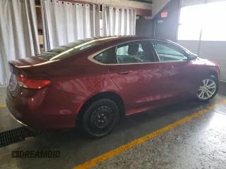 2015 Chrysler 200 Limited with VIN 1C3CCCAB7FN617532, listed as a Copart auction lot 49845165 with 114,584 mi miles and Clean title. Bid and sale history available at DreamBid. Image 3.