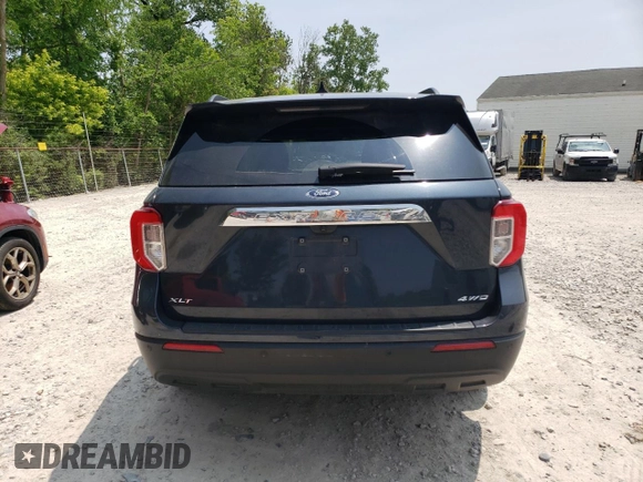 2023 Ford Explorer XLT с VIN 1FMSK8DH3PGB43166, выставлен на аукционе Copart как лот 59319365 с пробегом 34 988 миль миль и Списание • Salvage title. История ставок и продаж доступна на DreamBid. Изображение 6.