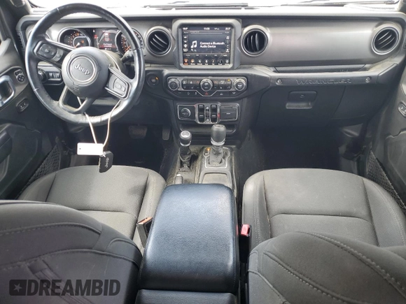 2021 Jeep Wrangler Unlimited Sport S с VIN 1C4HJXDG8MW836142, выставлен на аукционе Copart как лот 52791025 с пробегом 47 255 миль миль и Чистый • Clean title. История ставок и продаж доступна на DreamBid. Изображение 8.