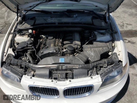 2010 BMW 1 Series 128i with VIN WBAUN1C51AVH81745, listed as a Copart auction lot 54379595 with 169,839 mi miles and Clean title. Bid and sale history available at DreamBid. Image 11.