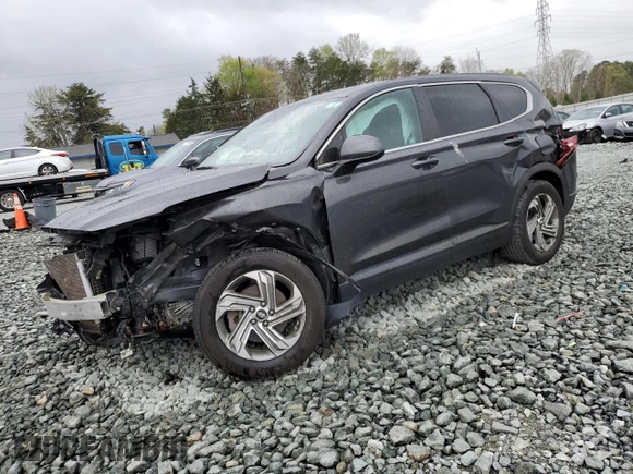 2021 Hyundai Santa Fe SE with VIN 5NMS14AJ0MH334653, listed as a Copart auction lot 51616905 with Not Provided miles and Salvage Title. Bid and sale history available at carsss.com. Image 1.