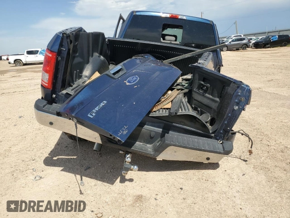 2017 Ford F-150 XL with VIN 1FTEX1EP4HFA85432, listed as a Copart auction lot 54600974 with 135,285 mi miles and Salvage Title. Bid and sale history available at carsss.com. Image 6.