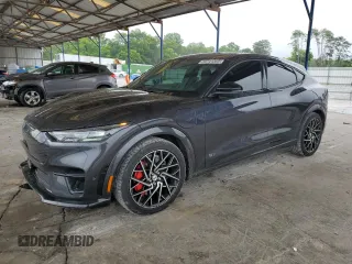 2021 Ford Mustang Mach-E GT z VIN 3FMTK4SEXMME01710, wystawiony jako Copart lot #59741385 z przebiegiem 53 370 mil mil oraz Szkoda całkowita • Salvage title. Historia ofert i sprzedaży dostępna na DreamBid. Obrazek 1.