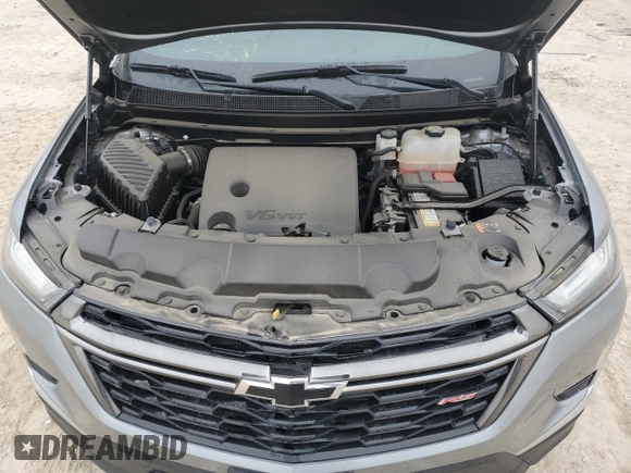 2023 Chevrolet Traverse RS with VIN 1GNERJKW3PJ207187, listed as a Copart auction lot 43907155 with 16,058 mi miles and Salvage Title. Bid and sale history available at carsss.com. Image 13.