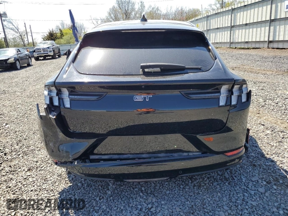 2023 Ford Mustang Mach-E GT with VIN 3FMTK4SXXPMA54255, listed as a Copart auction lot 53497145 with 8,924 mi miles and Salvage title. Bid and sale history available at DreamBid. Image 6.