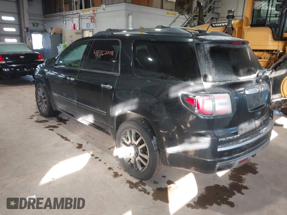 2014 GMC Acadia Denali with VIN 1GKKRTKDXEJ294660, listed as a IAAI auction lot 41362008 with 144,174 mi miles. Bid and sale history available at carsss.com. Image 3.