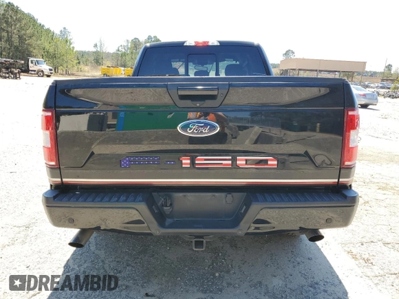 2018 Ford F-150 XL with VIN 1FTEX1C58JFC22654, listed as a Copart auction lot 47610705 with 118,361 mi miles and Salvage Title. Bid and sale history available at carsss.com. Image 6.