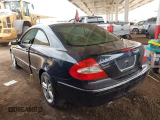 2008 Mercedes-Benz CLK 350 with VIN WDBTJ56H18F247202, listed as a IAAI auction lot 41709918 with 110,955 mi miles and . Bid and sale history available at carsss.com. Image 3.