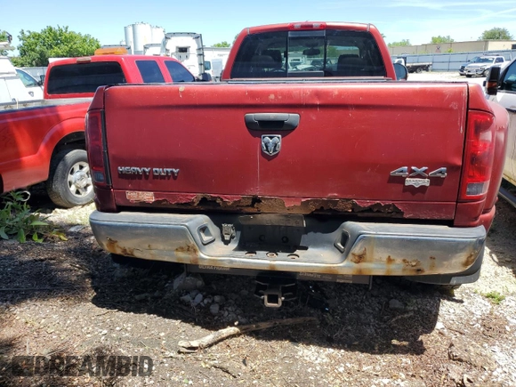 2006 Dodge 3500 SLT with VIN 3D7MX48CX6G279261, listed as a Copart auction lot 58109754 with 243,342 mi miles and Non repairable. Bid and sale history available at DreamBid. Image 6.