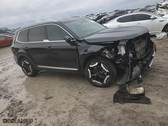 2023 Kia Telluride EX with VIN 5XYP34GC2PG332152, listed as a Copart auction lot 43071035 with 26,989 mi miles and Salvage Title. Bid and sale history available at carsss.com. Image 12.