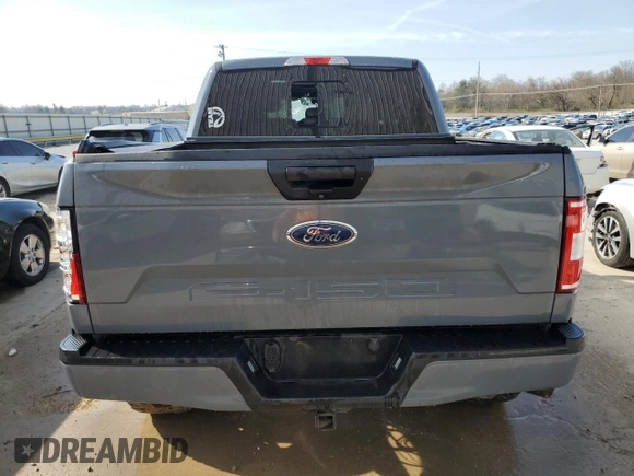 2019 Ford F-150 XL with VIN 1FTEW1E56KFA97042, listed as a Copart auction lot 50885595 with Not provided miles and Salvage title. Bid and sale history available at DreamBid. Image 6.