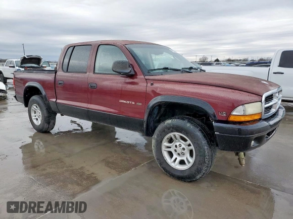 2002 Dodge Dakota SLT с VIN 1B7HG48N32S615218, выставлен на аукционе Copart как лот 58251685 с пробегом Не указан миль и Списание • Salvage title. История ставок и продаж доступна на DreamBid. Изображение 4.