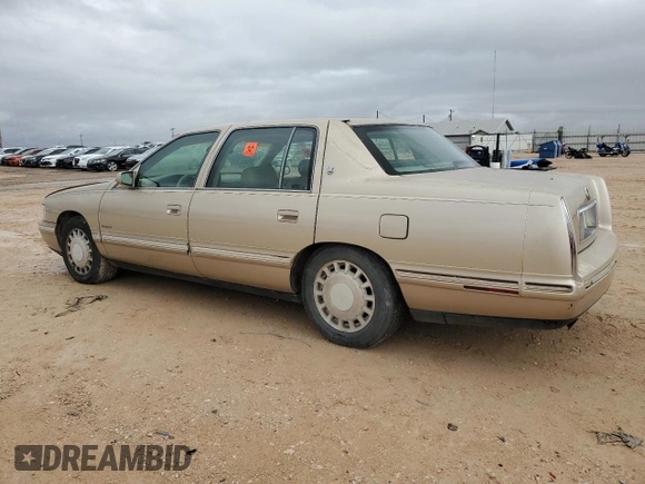 1998 Cadillac DeVille with VIN 1G6KD54Y4WU742951, listed as a Copart auction lot 69813194 with 0 mi miles and Clean Title. Bid and sale history available at carsss.com. Image 2.