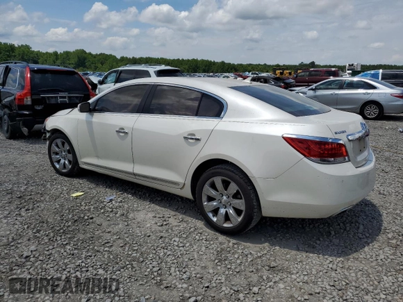 2013 Buick LaCrosse Premium 2 with VIN 1G4GH5G32DF245532, listed as a Copart auction lot 58662985 with Not provided miles and Salvage title. Bid and sale history available at DreamBid. Image 2.